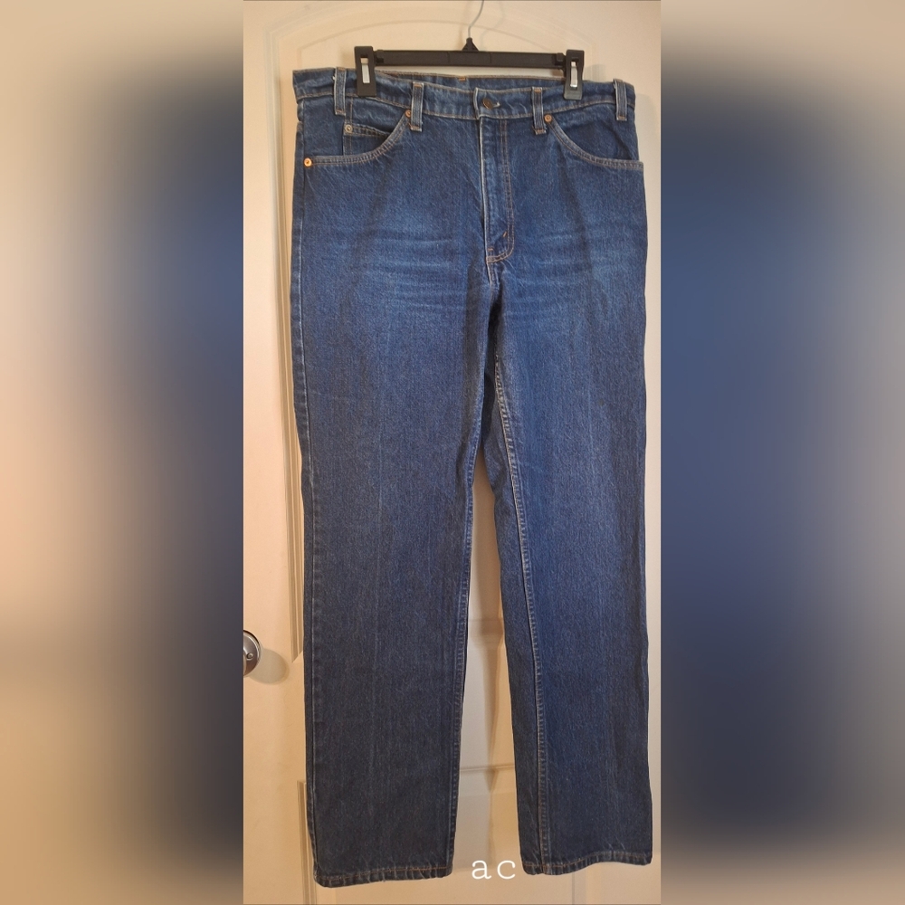 Vintage Levi’s 509‎ Orange Tab Jeans Made In USA Cotton 36x32 Casual